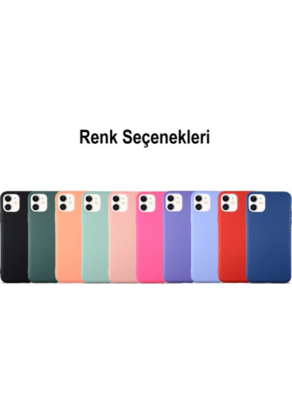 Caseworld Apple iPhone 11 Kapak Içi Kadife Lansman Silikon Kılıf - Neon Pembe indirimleri