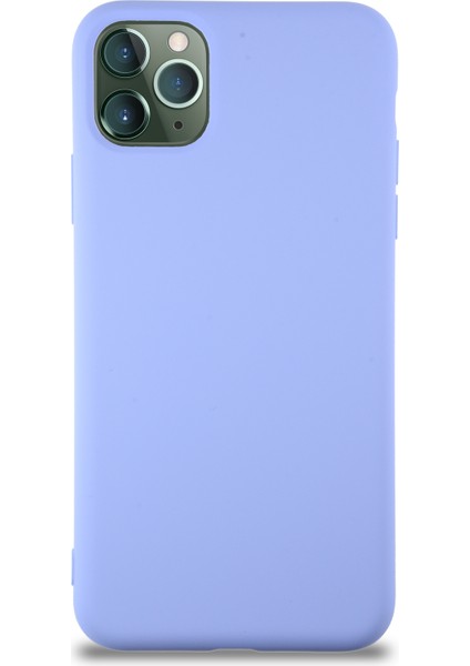 Caseworld Apple iPhone 11 Pro Kapak Içi Kadife Lansman Silikon Kılıf - Lila