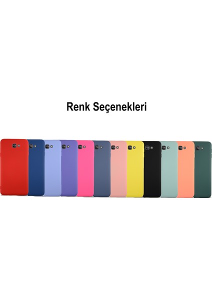 Caseworld Samsung Galaxy J7 Prime 2 Kapak Içi Kadife Lansman Silikon Kılıf - Sarı