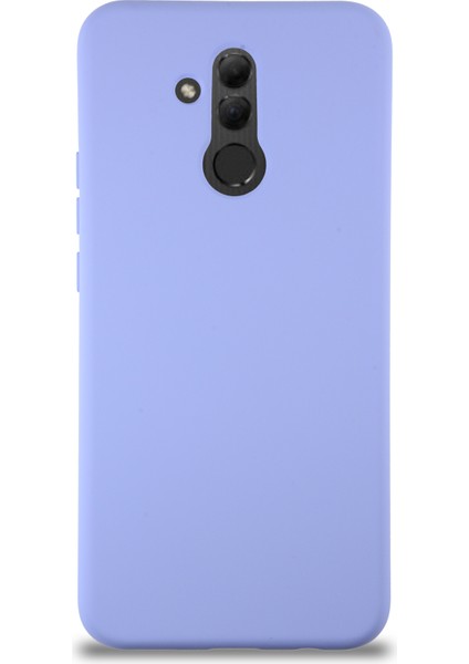 Caseworld Huawei Mate 20 Lite Kapak Içi Kadife Lansman Silikon Kılıf - Lila