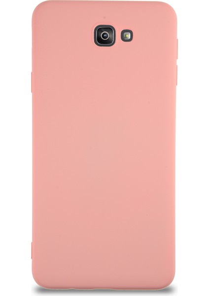 Caseworld Samsung Galaxy J7 Prime 2 Kapak Içi Kadife Lansman Silikon Kılıf - Pembe