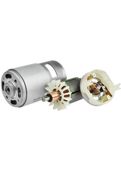 Rs 775 Dc Motor Rulmanlı 12-36 Volt 12000 Rpm Şarjlı Matkap – Cnc Motoru