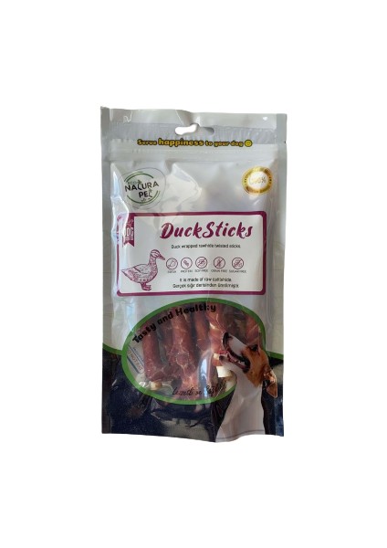 Eco Natura Pet Duck Stick Ördek Sargılı Stick Kemik Köpek Ödülü 90GR