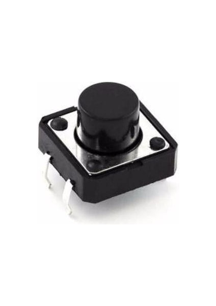 6X6X12,5 mm Tach Buton (4 Bacak)