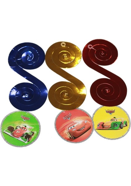 Cars Asma Süs 3'lü