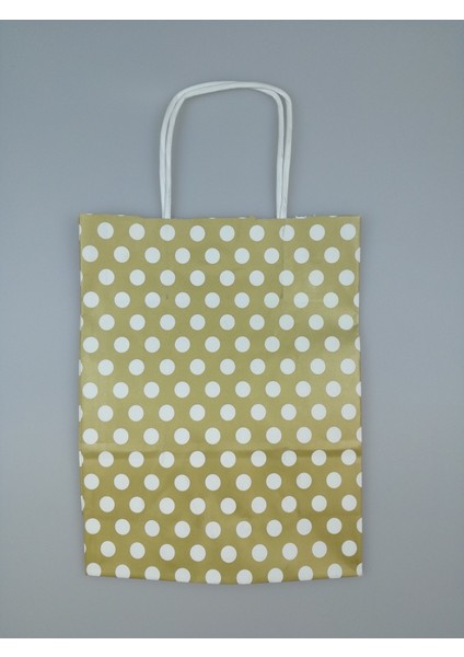 Kraft Kağıt Çanta Gold Puanlı 18CM x 24CM - 1 Adet fiyatları