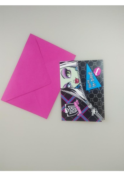 Davetiye Monster High 8'li fiyatları