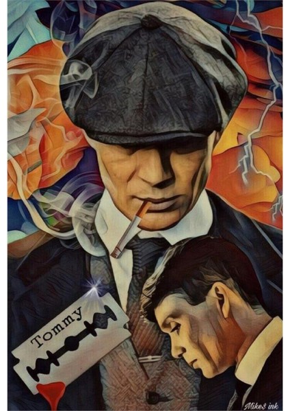 Thomas Shelby Sayılarla Boyama Seti 40 x 50 cm
