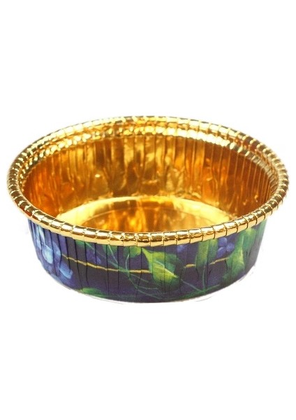 Premium Yuvarlak Kase Mavi 6'lı