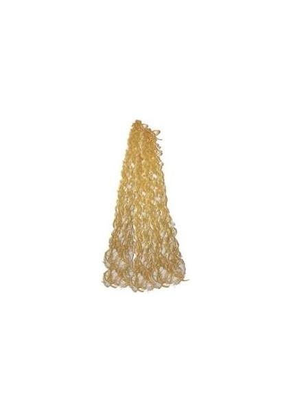 Dalgalı Dekor Süs 3'lü Gold 120CM