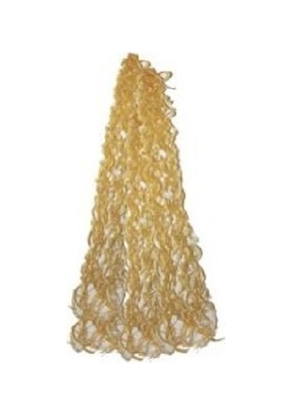 Dalgalı Dekor Süs 3'lü Gold 120CM