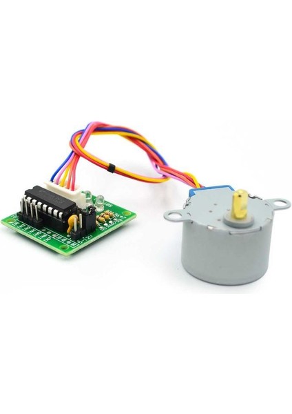 28BYJ-48 Redüktörlü Step Motor ve ULN2003A Step Motor Sürücü Kart