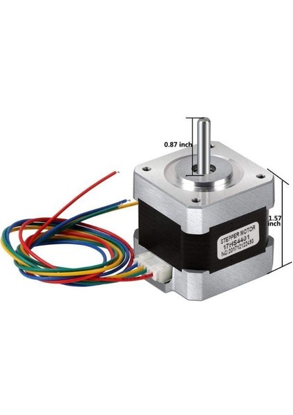 17HS4401 Nema 17 Step Motor 3D Yazıcı (Sıfırdır)