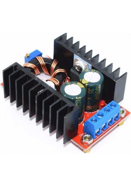 Dc-Dc Voltaj Yükseltici Boost Converter Regülatör (150W) 10V - 32V Giriş / 12V - 35V Çıkış 6A