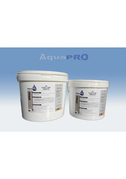 Aquapro Antıscale Toz Filitre Kumu ve Satıh Temizleyici 25-Kg