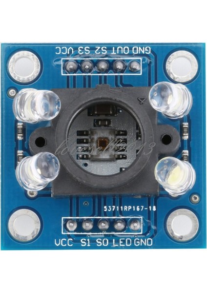 TCS3200 Renk Sensörü Modülü- Yuvalı