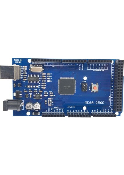Arduino Mega 2560 R3 - Klon (Usb Chip CH340) USB Kablo Dahil