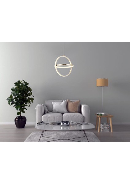 502 Sarı LED Avize