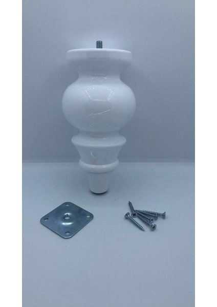 Safir 18 cm Beyaz Modern Mobilya Ayağı (4 Adet) fiyatları