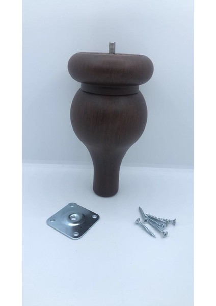 Sembol 18 cm Ceviz Vidalı Mobilya Ayağı (4 Adet) fiyatları