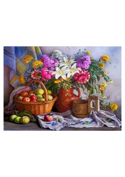 Hı Stone 5d Elmas Boncuk Taş Işleme Mozaik Goblen Kit 30X40CM YDF72408