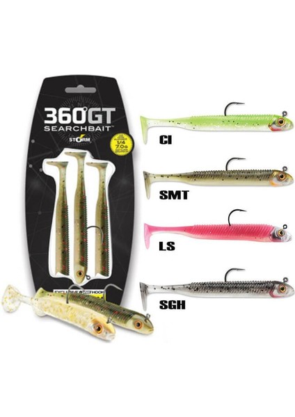 360GT Searchbait 9cm Silikon Yem