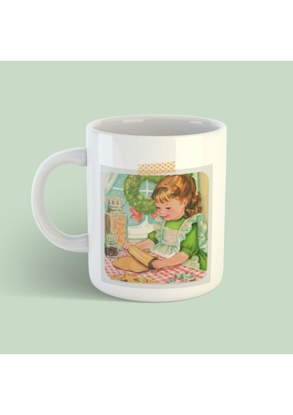 Tasarım Kupa Serisi - Vintage Minik Aşçı Kupa