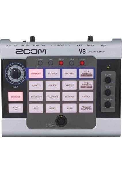 V3 Multi-Efekt Vokal Prosesörü