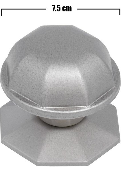 Kristal Kapı Tokmağı Topuzu Kapı Babası Kolu Saten Metal Tokmak