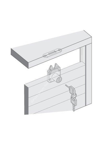 Sürgülü Çekmece Kapak Kilidi fiyatları