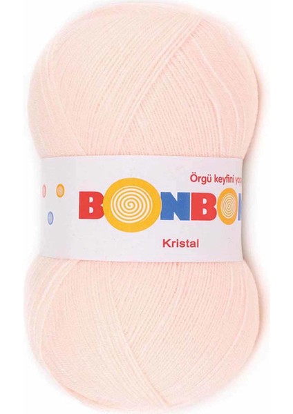 Kristal Örgü Lif Ipi 98320 Pudra Pembe(5 Adet)