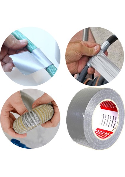 Duct Tape Takviye Tamir Bandı Gri 48 mm x 40 M