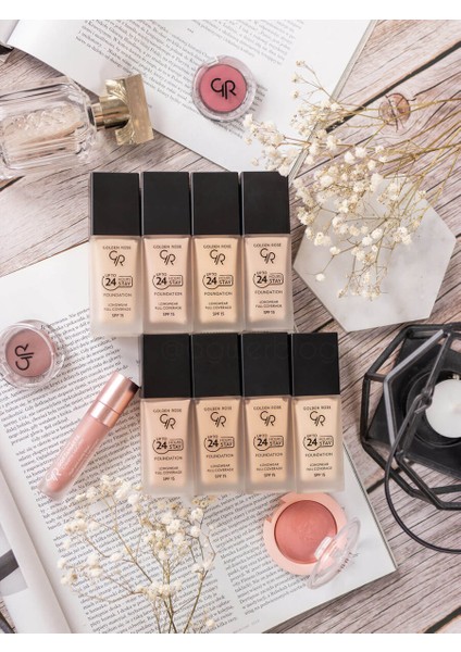 Up To 24 Hours Stay Foundation No: 03 - 24 Saate Kadar Kalıcı Fondöten - 8691190434571 fiyatları