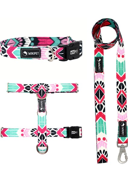 Aztec Light Köpek Tasma Seti Medium