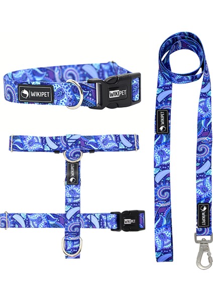 Periwinkle Köpek Tasma Seti Large