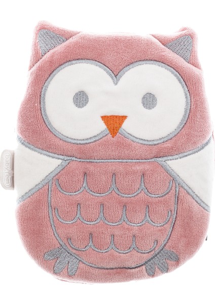 Miniso Kiraz Çekirdekli Baykuş Kadife Gaz Yastığı / Gül Kurusu