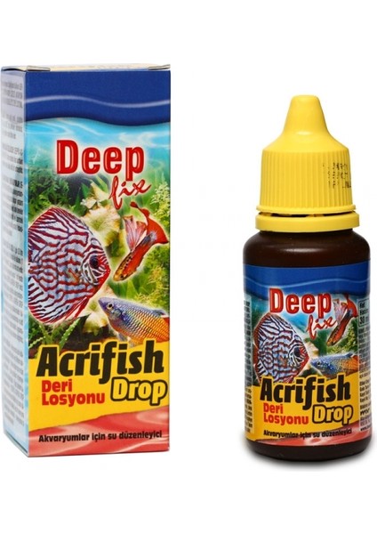 Deepfix Acrifish Drop Mantar ve Parazit Giderici 30 ml