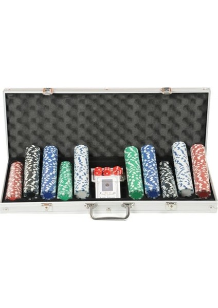 Profesyonel Poker Fişi Çantalı 500’LÜ
