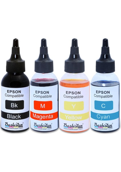 L6170 Uyumlu Mürekkep Seti (4X100 Ml) 3000 Sayfa Baskı