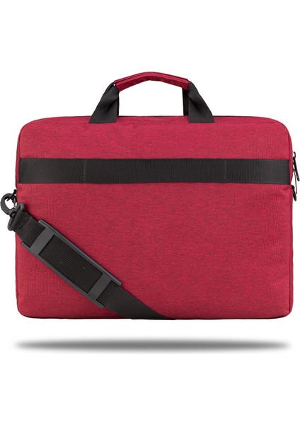 Workout TL6005 15.6 Su Geçirmez Kumaş Laptop El Çantası-Bordo