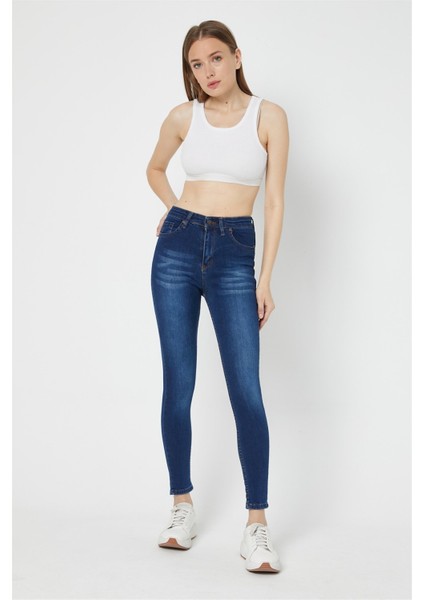 Bayan Yeni Model Kot Pantolon 433464