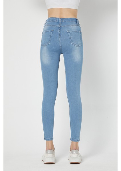 Bayan Yeni Model Kot Pantolon 7433343