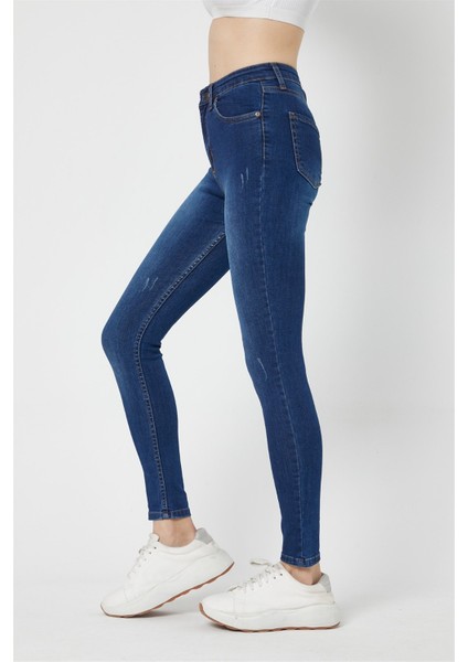 Bayan Yeni Model Kot Pantolon 743333