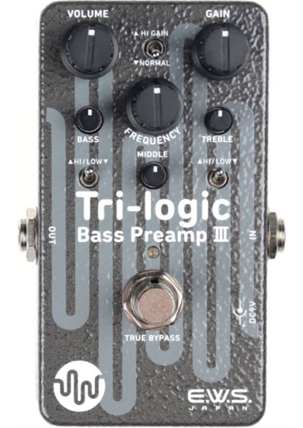 E.w.s. Tri-Logic Iıı Bass Preamp