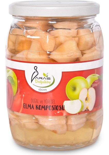 Doğal ve Yöresel Elma Kompostosu 700 gr