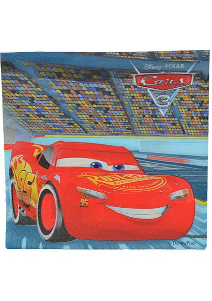 Cars Peçete 20 Adet