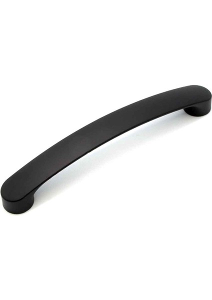 Kuğu Mobilya Dolap Çekmece Kulpu Mat Siyah 128MM (12,8cm)