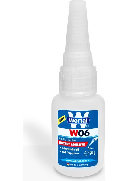 W06 Hızlı Yapıştırıcı 20GR