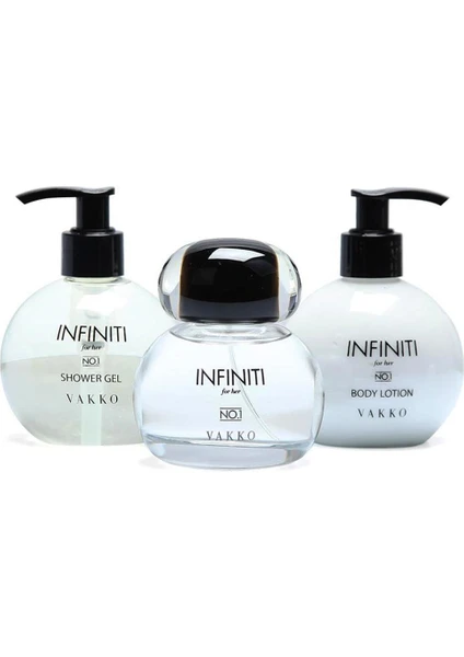 Infınıtı For Her No:1 100ML Edp+Vücut Losyon 150ML+DUŞ Jel 250ML