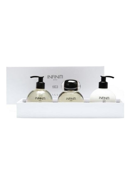 Infınıtı For Her No:3 100ML Edp+Vücut Losyon 150ML+DUŞ Jel 250ML